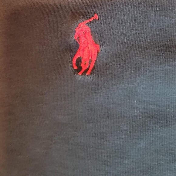 Polo Ralph Lauren XL Navy Blue Polo Shirt Classic Fit - Picture 2 of 4